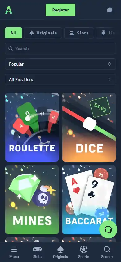 AceBet Casino screenshot 6