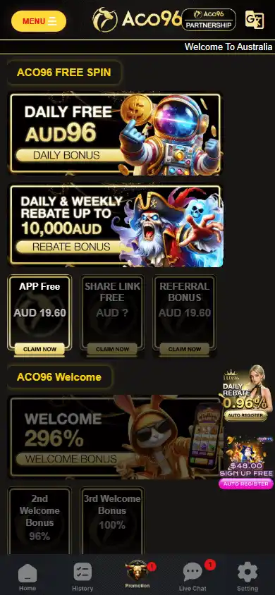 ACO96 Casino screenshot 4
