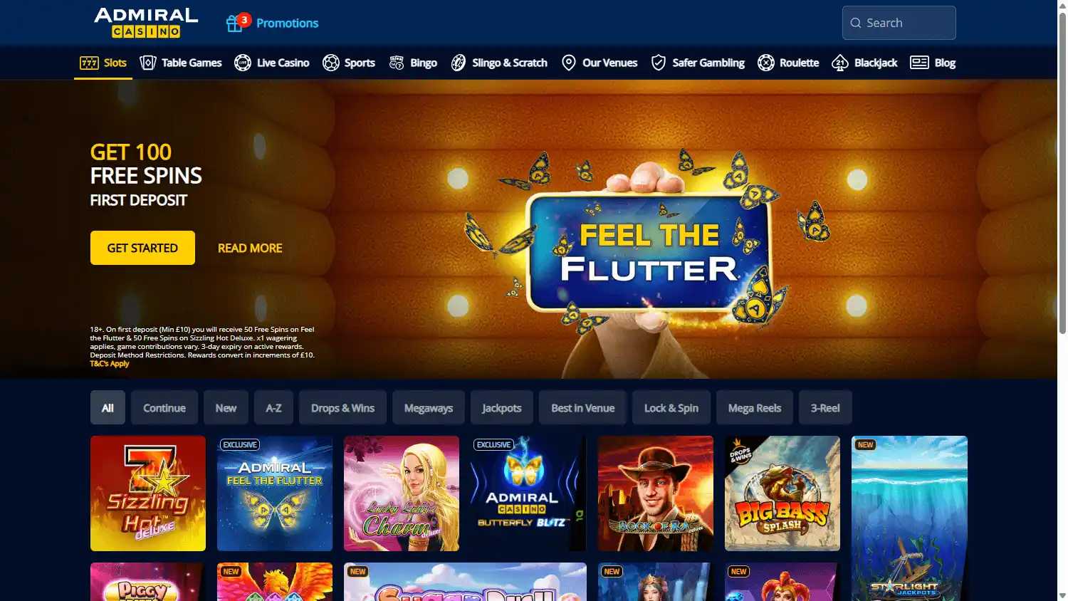 Admiral Casino screenshot 3
