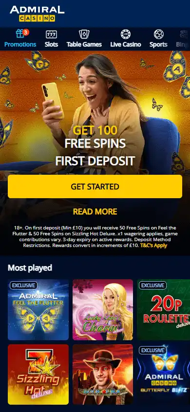 Admiral Casino screenshot 5