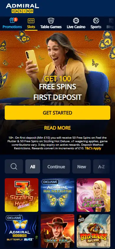 Admiral Casino screenshot 6