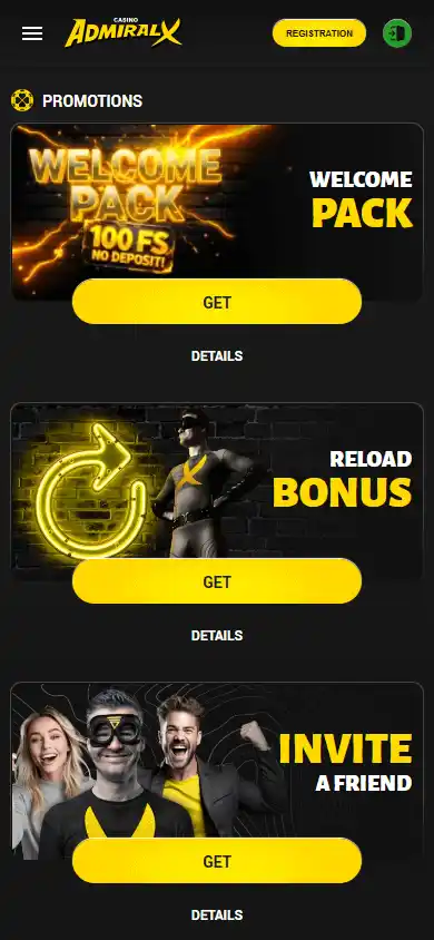Admiral-X Casino screenshot 6