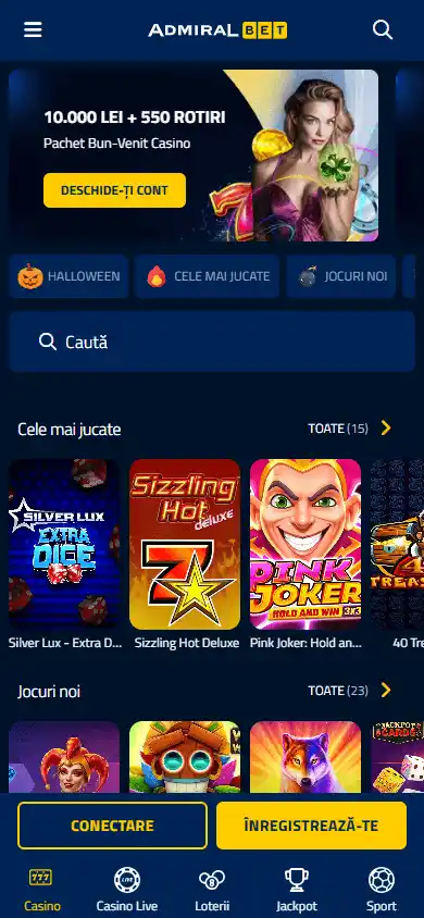 AdmiralBet Casino DE screenshot 6
