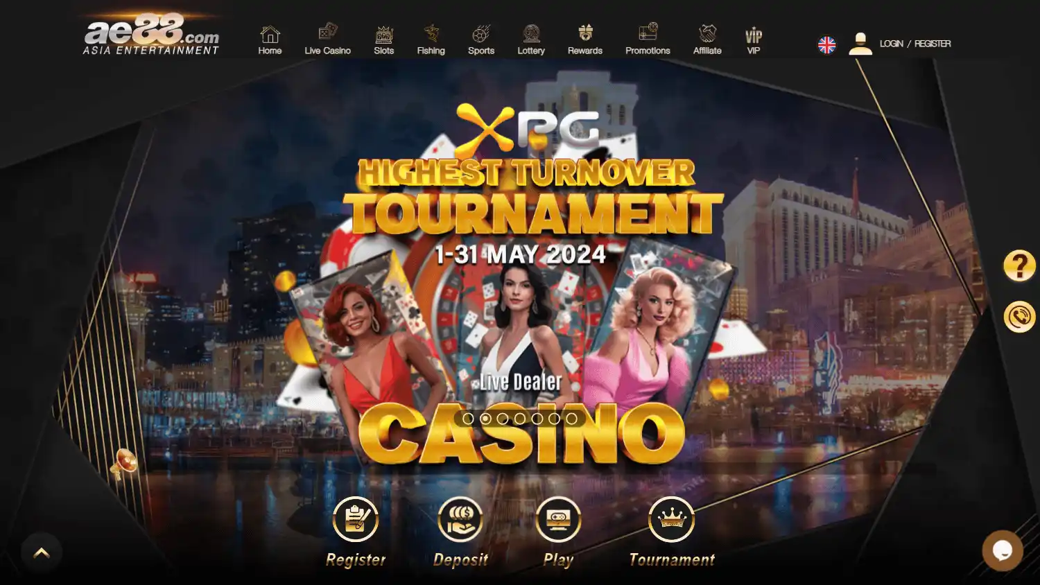 AE88 Casino screenshot 1