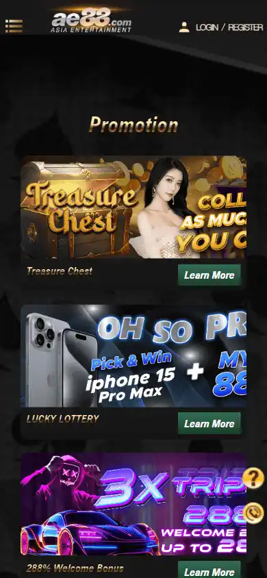 AE88 Casino screenshot 4