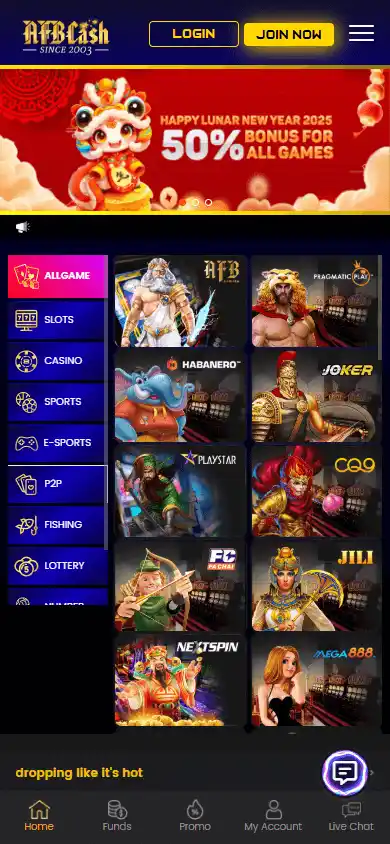 AFBCash Casino screenshot 3
