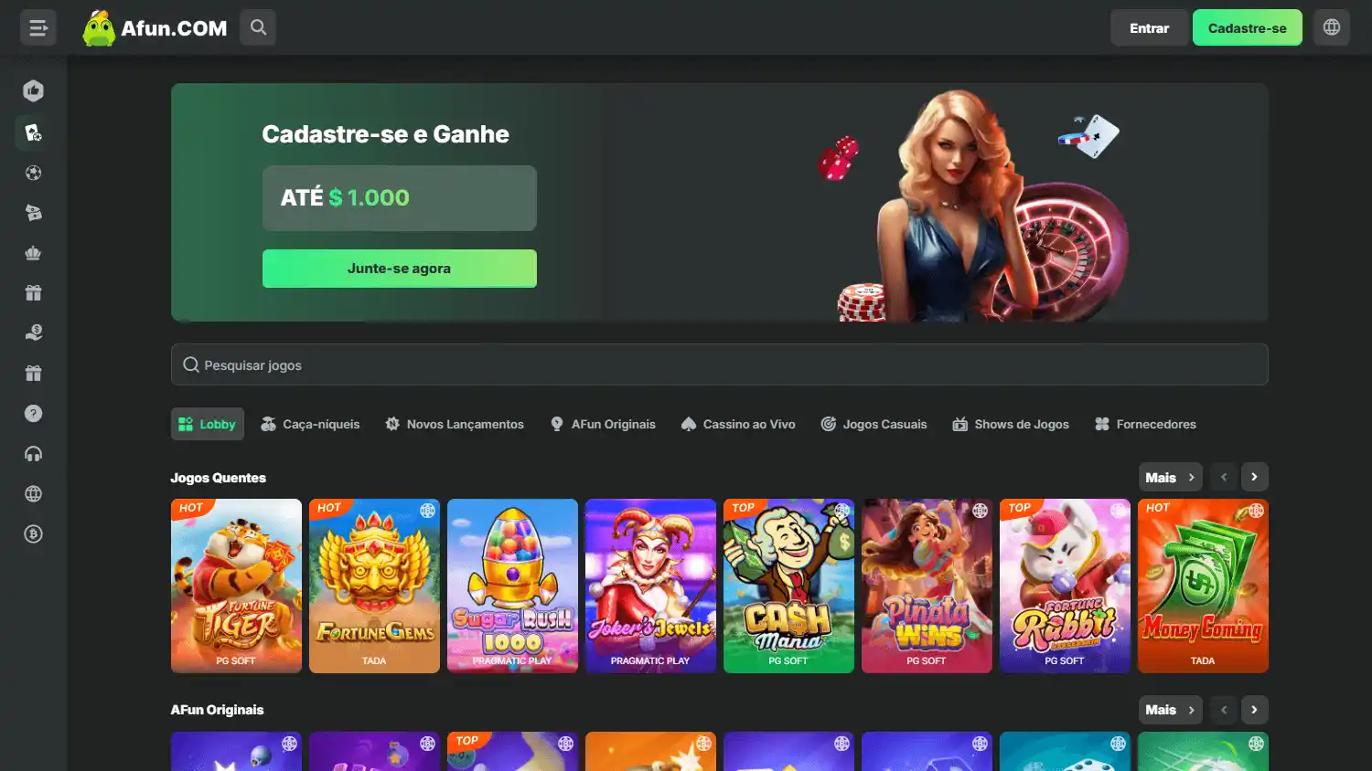 Afun Casino screenshot 2