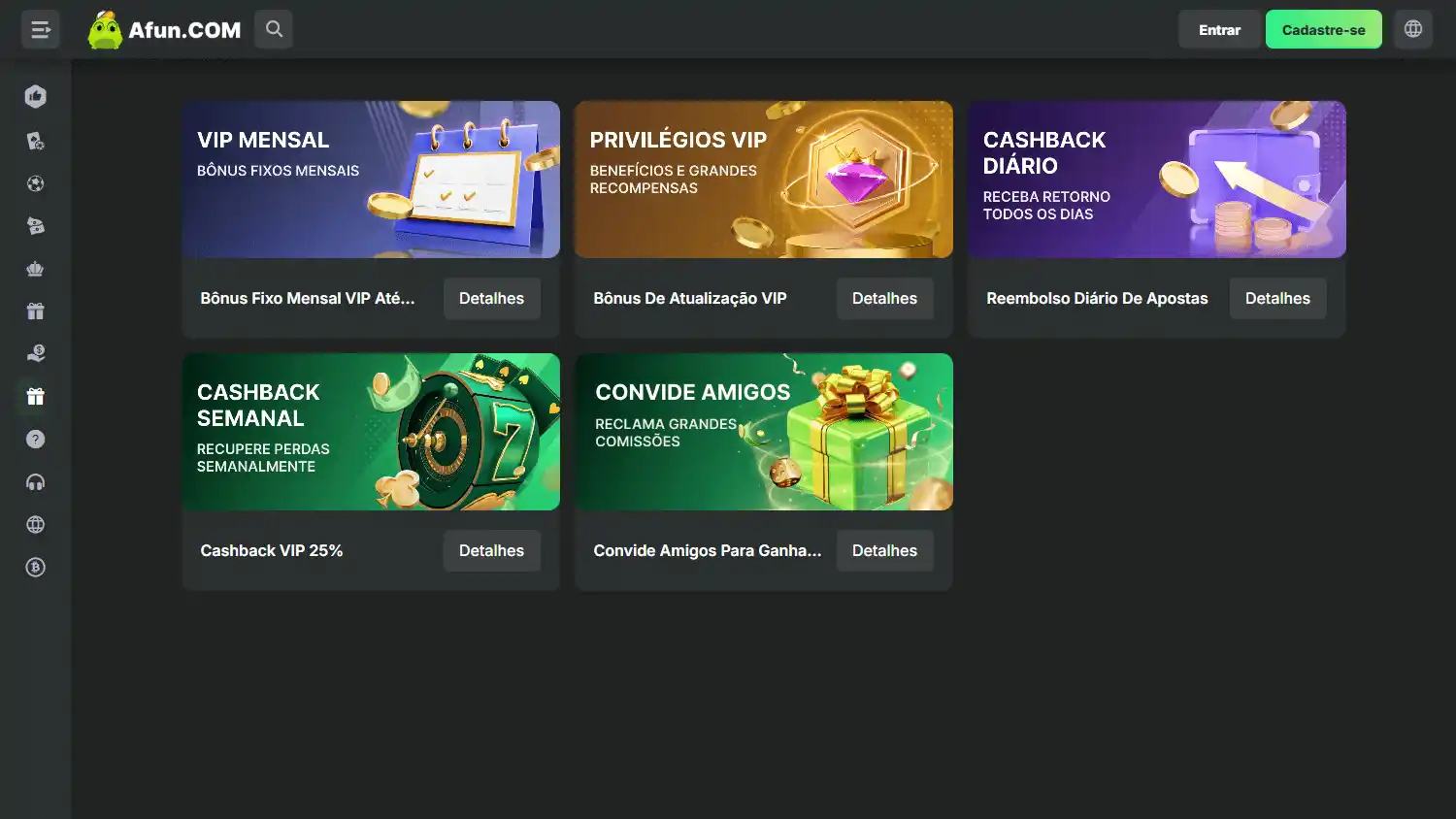 Afun Casino screenshot 3