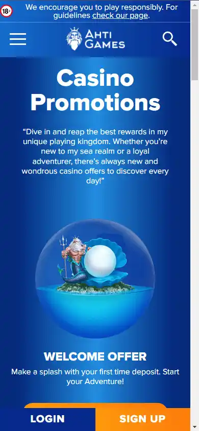 AHTI Games Casino DK screenshot 7