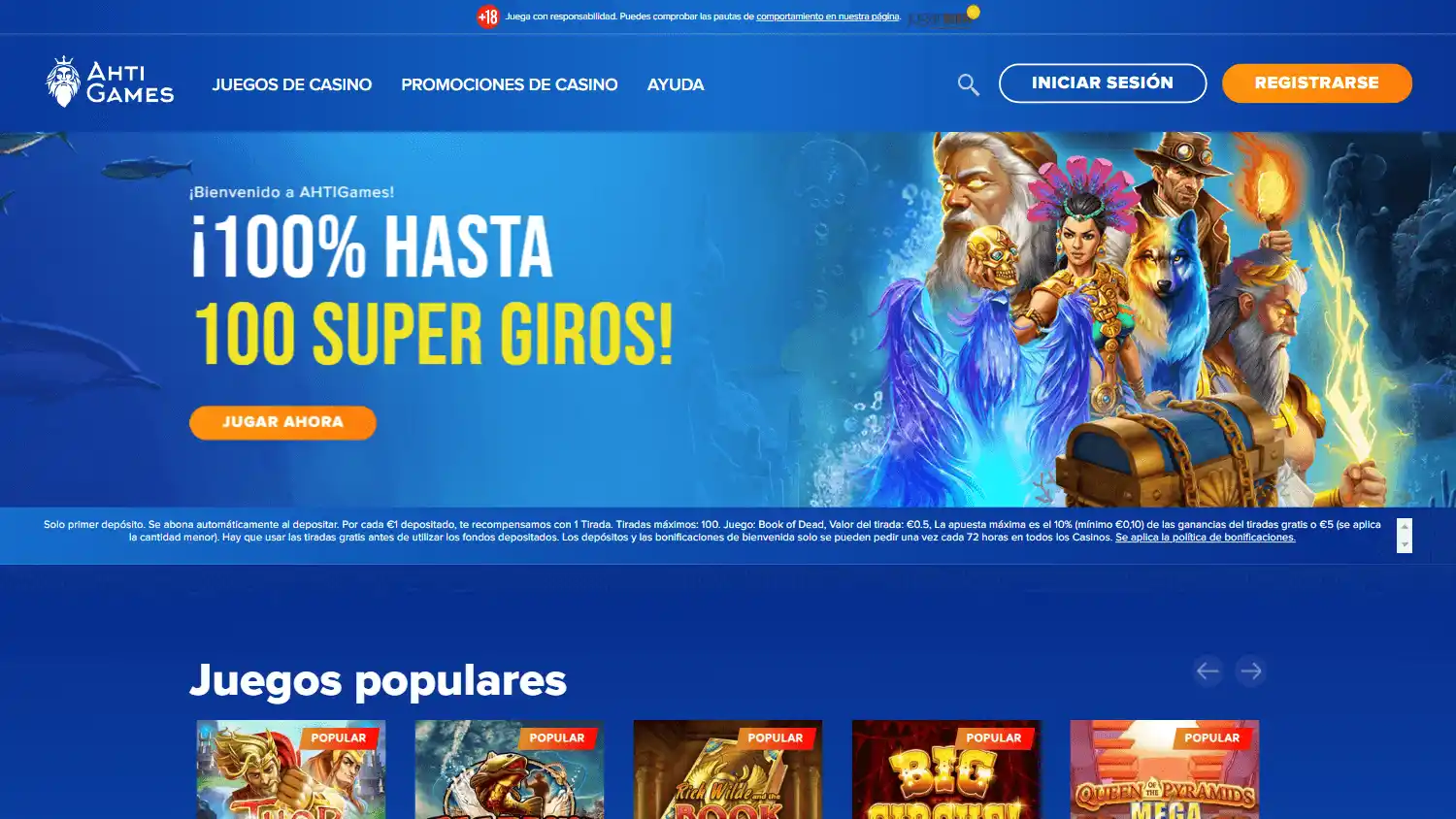 AHTI Games Casino ES screenshot 1