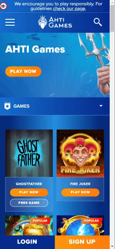 AHTI Games Casino ES screenshot 6