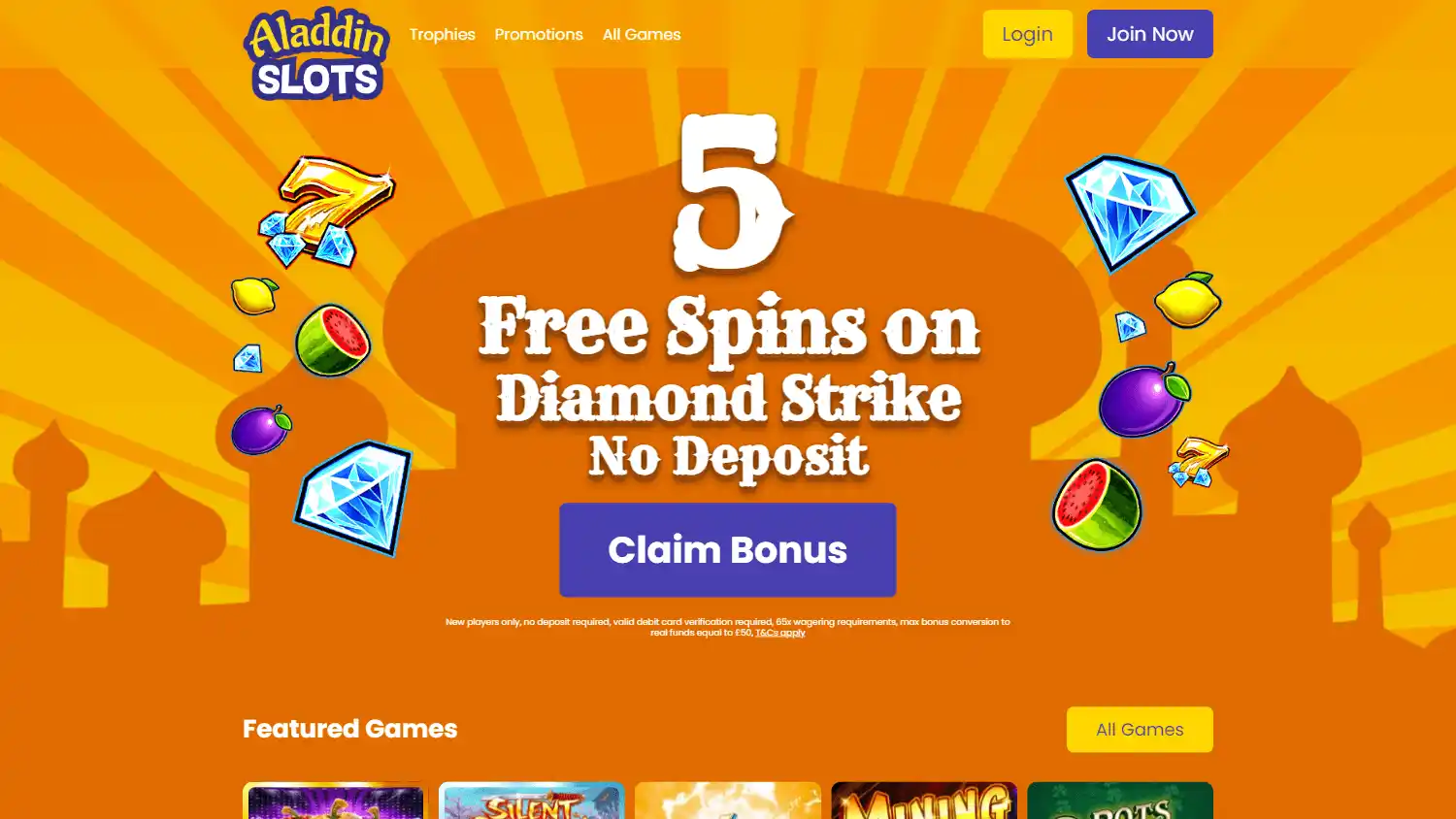 Aladdin Slots Casino IE screenshot 2