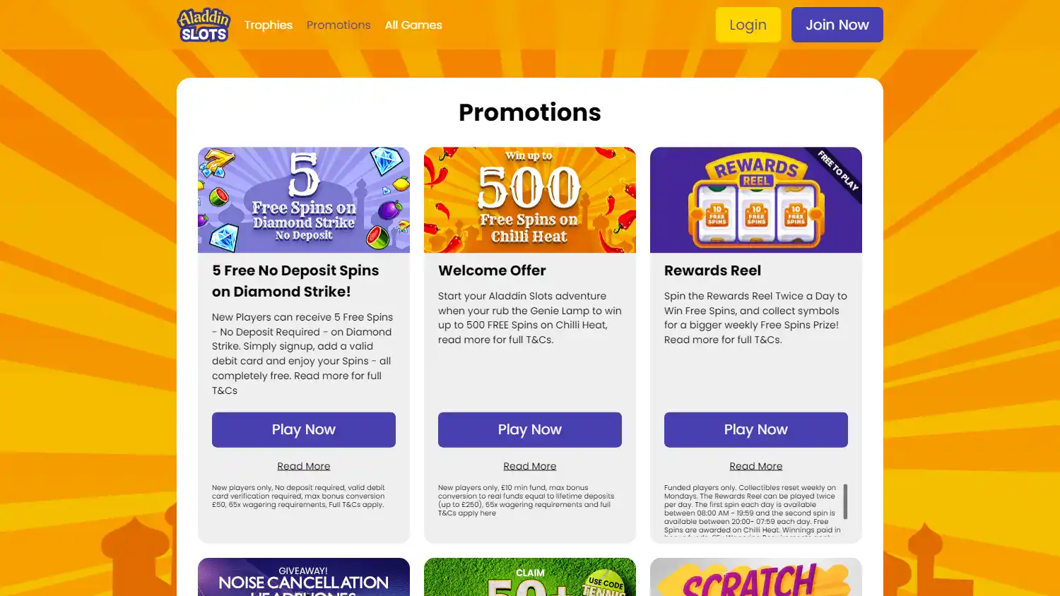Aladdin Slots Casino IE screenshot 4