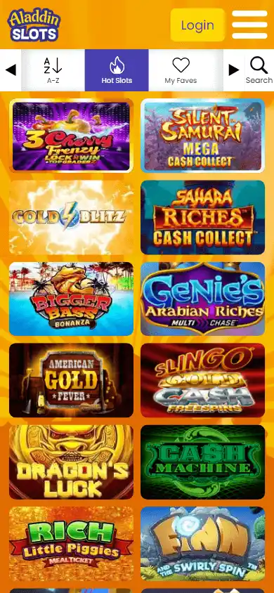 Aladdin Slots Casino IE screenshot 6