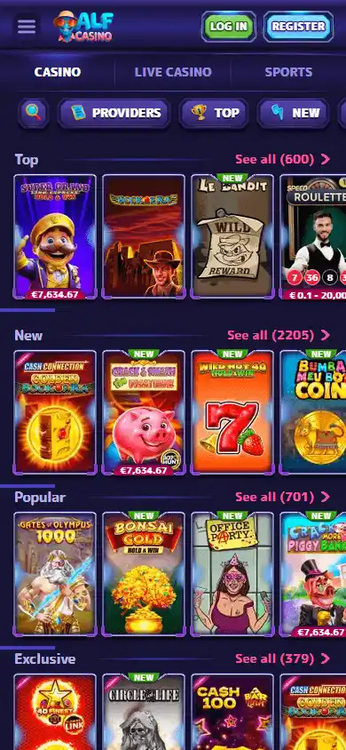 Alf Casino screenshot 5