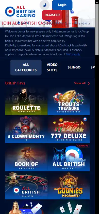 All British Casino screenshot 3