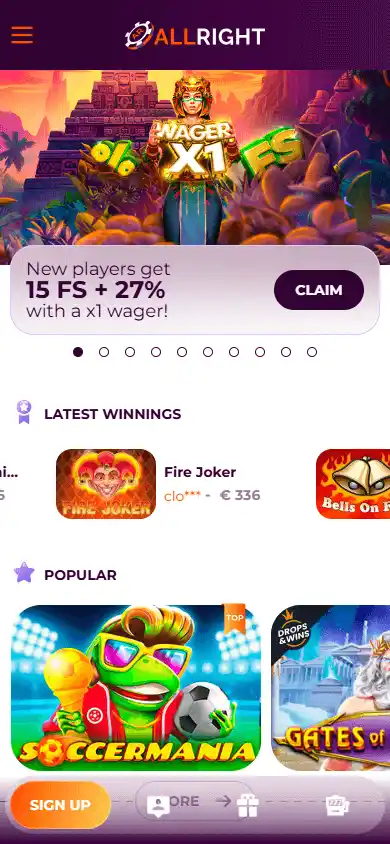 All Right Casino screenshot 4