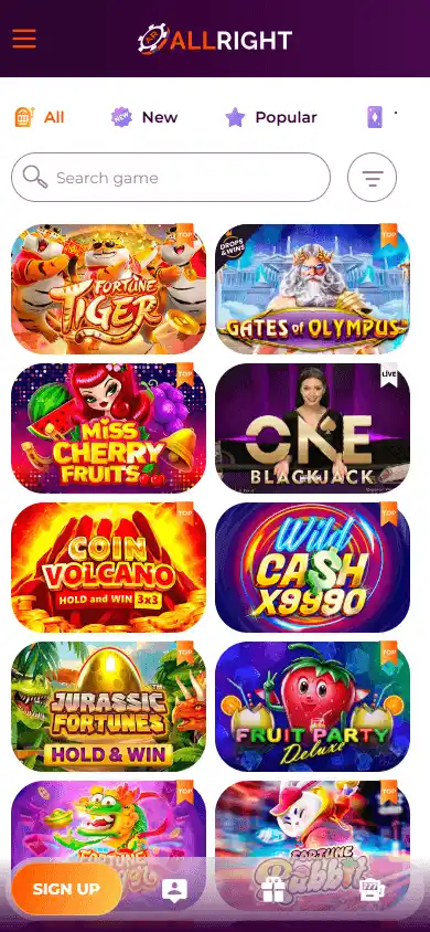 All Right Casino screenshot 5
