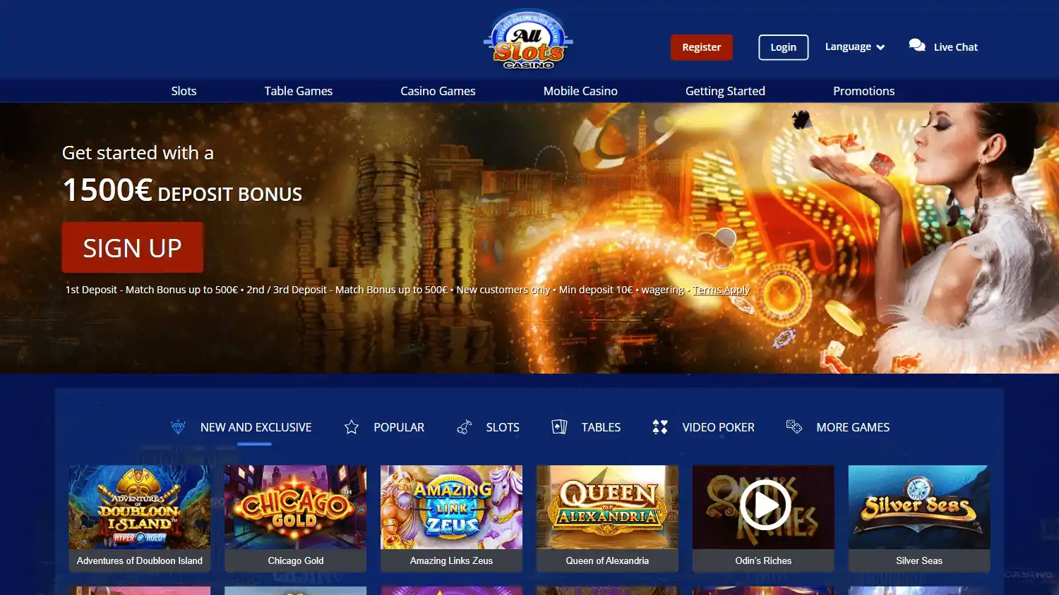 All Slots Casino screenshot 1