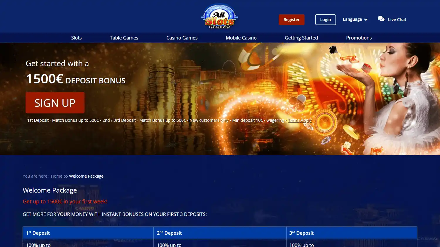 All Slots Casino screenshot 2