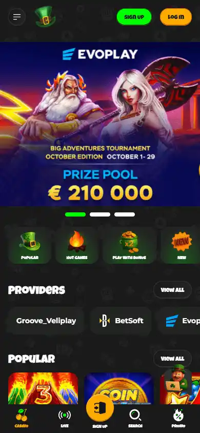 All Wins Casino screenshot 4