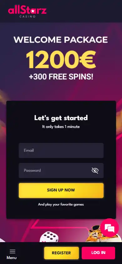 AllStarz Casino screenshot 4