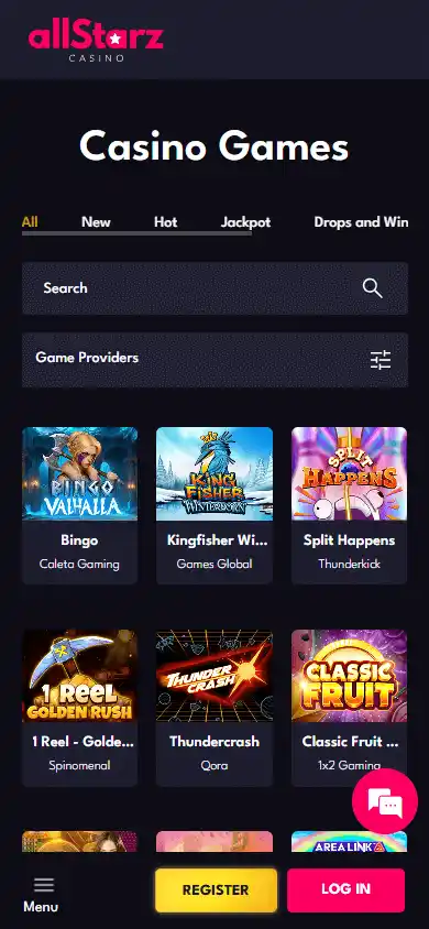 AllStarz Casino screenshot 5