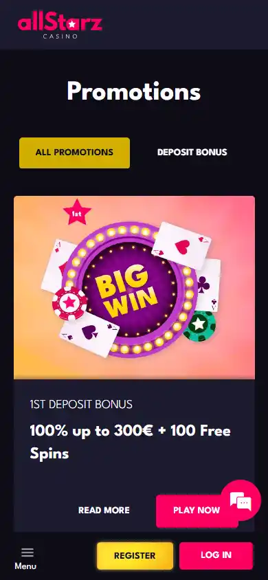 AllStarz Casino screenshot 6