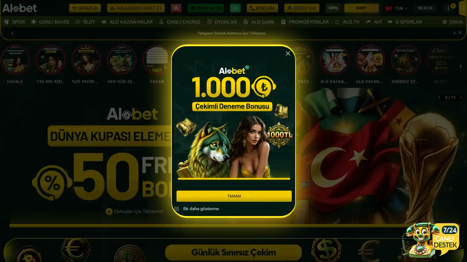 Alobet724 Casino screenshot 1
