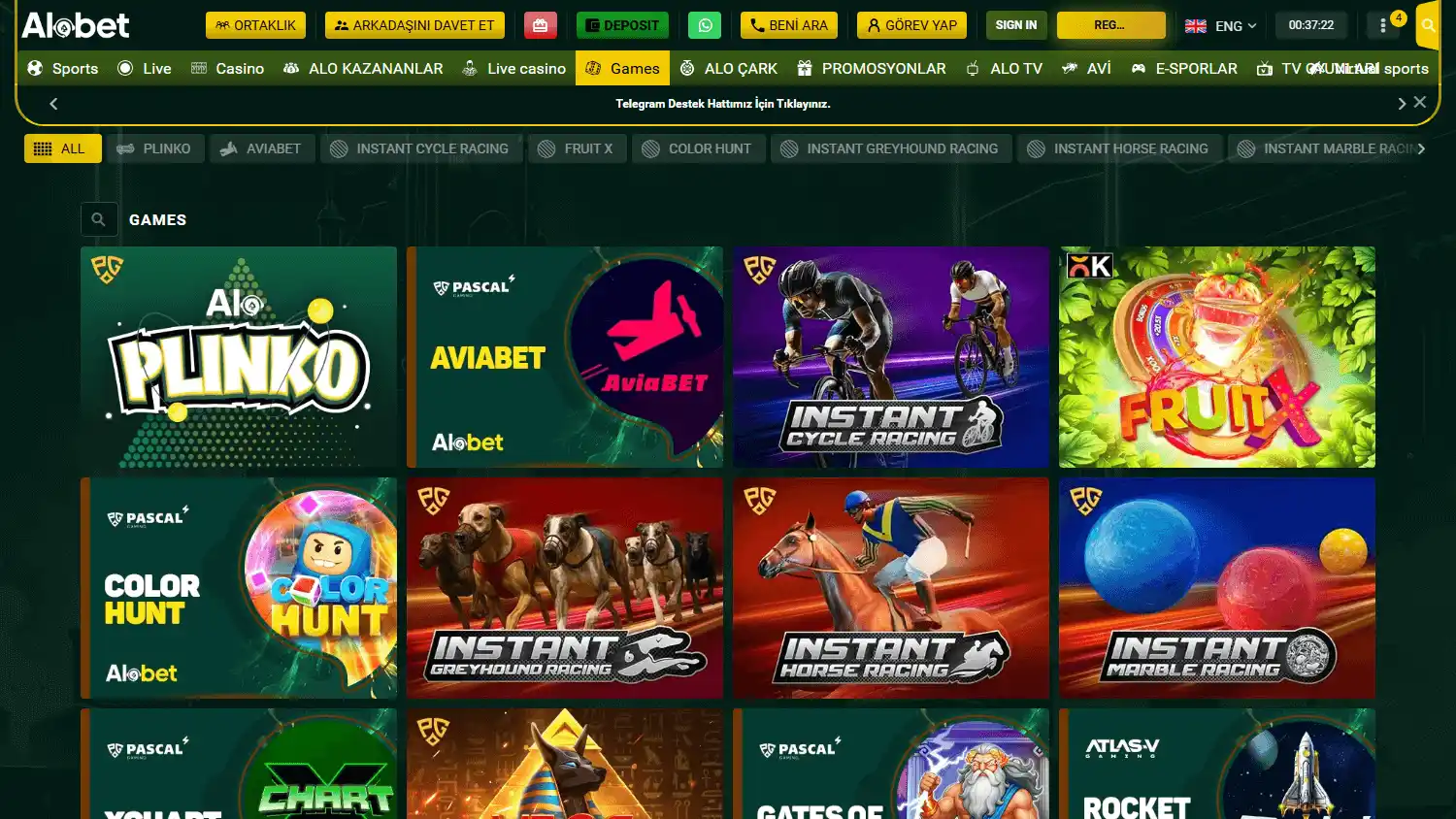 Alobet724 Casino screenshot 2