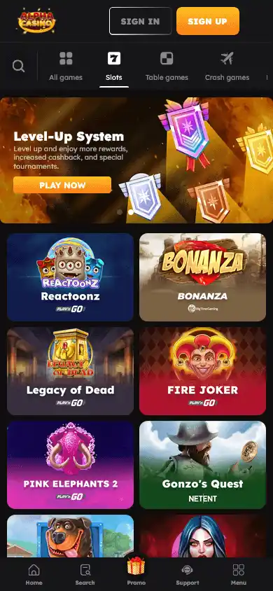 AlphaCasino screenshot 5