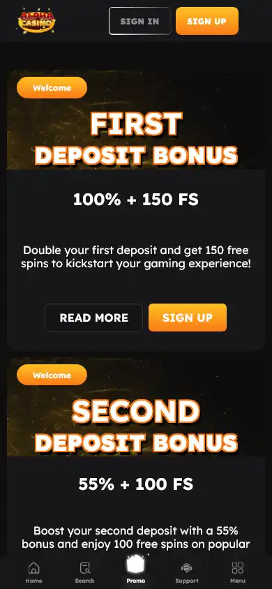 AlphaCasino screenshot 6