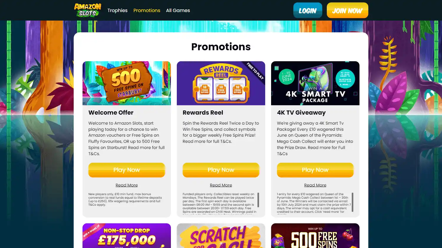Amazon Slots Casino IE screenshot 4