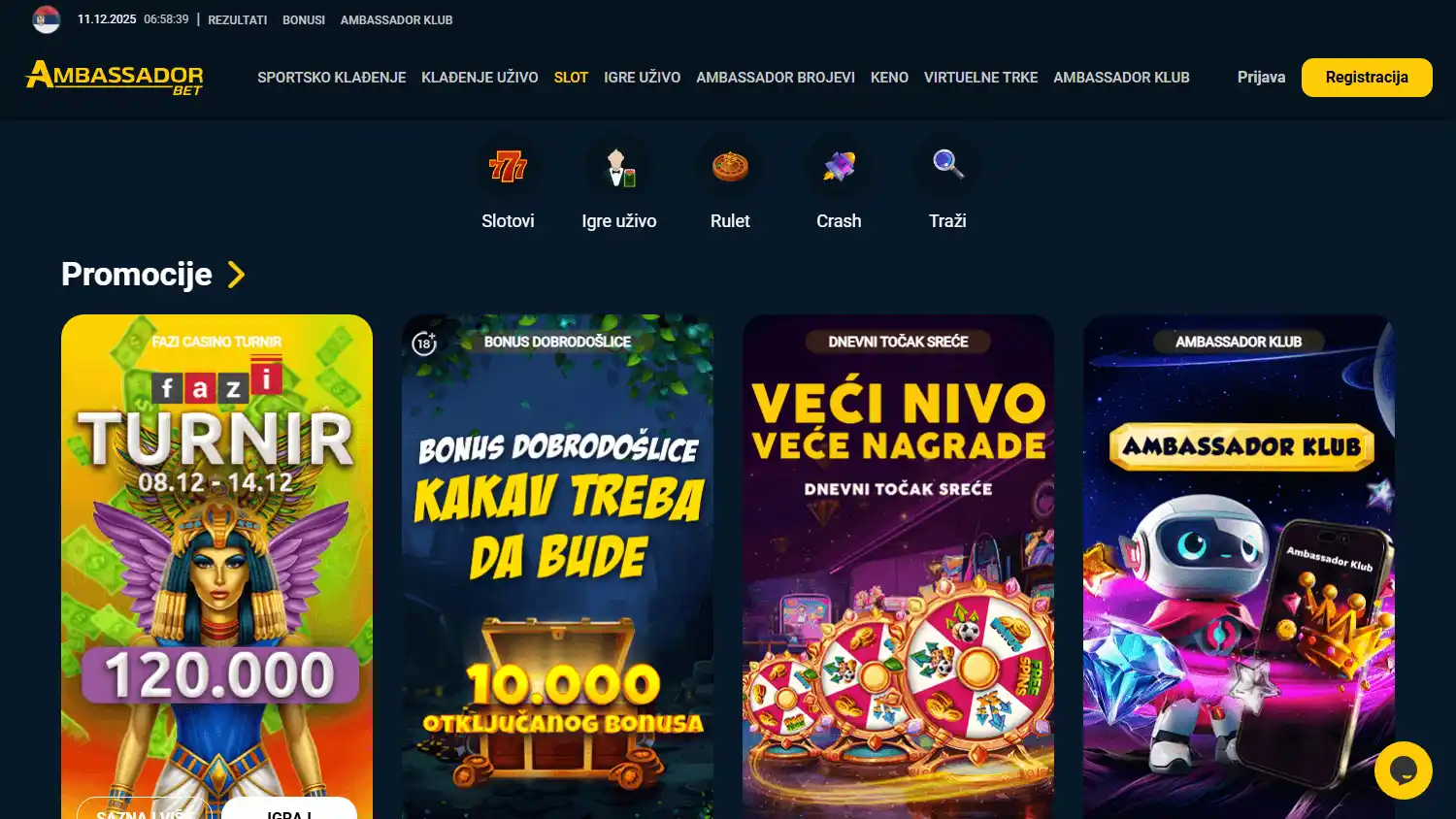 Ambassadorbet Casino screenshot 3