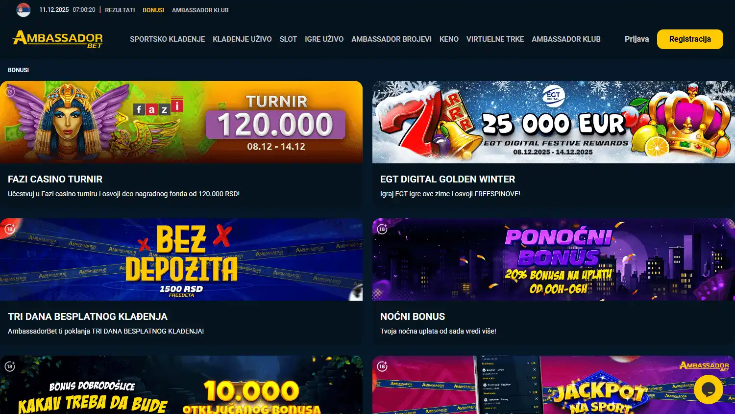 Ambassadorbet Casino screenshot 4