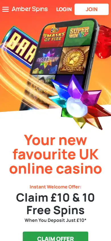Amber Spins Casino screenshot 4