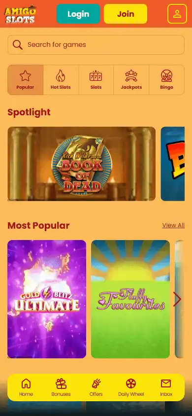 Amigo Slots Casino screenshot 5