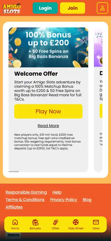 Amigo Slots Casino screenshot 6