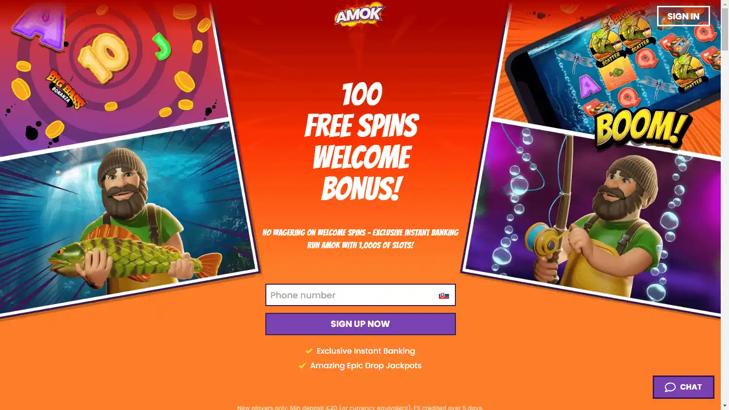Amok Casino screenshot 1