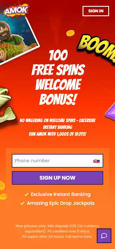 Amok Casino screenshot 2