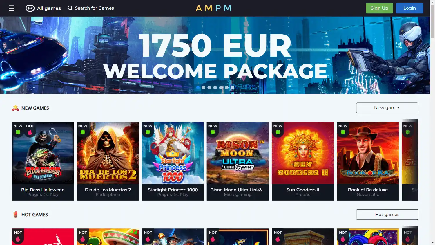 AMPM Casino screenshot 1