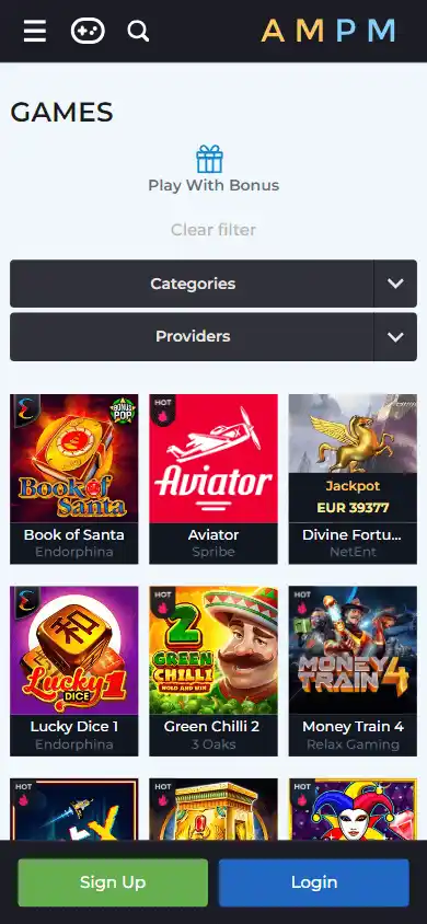 AMPM Casino screenshot 5