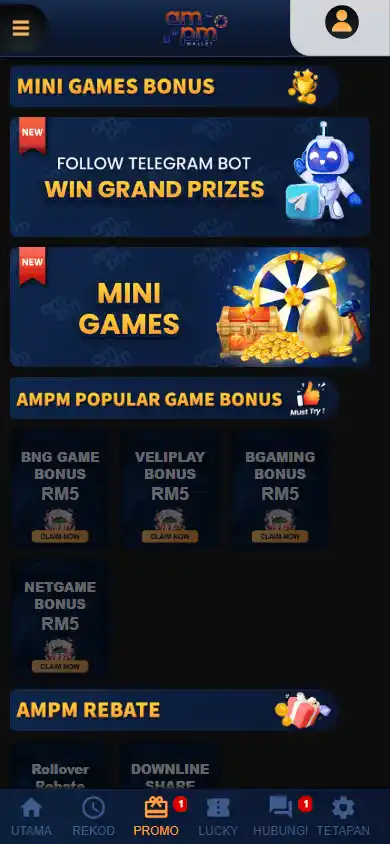 AMPM Wallet Casino screenshot 4