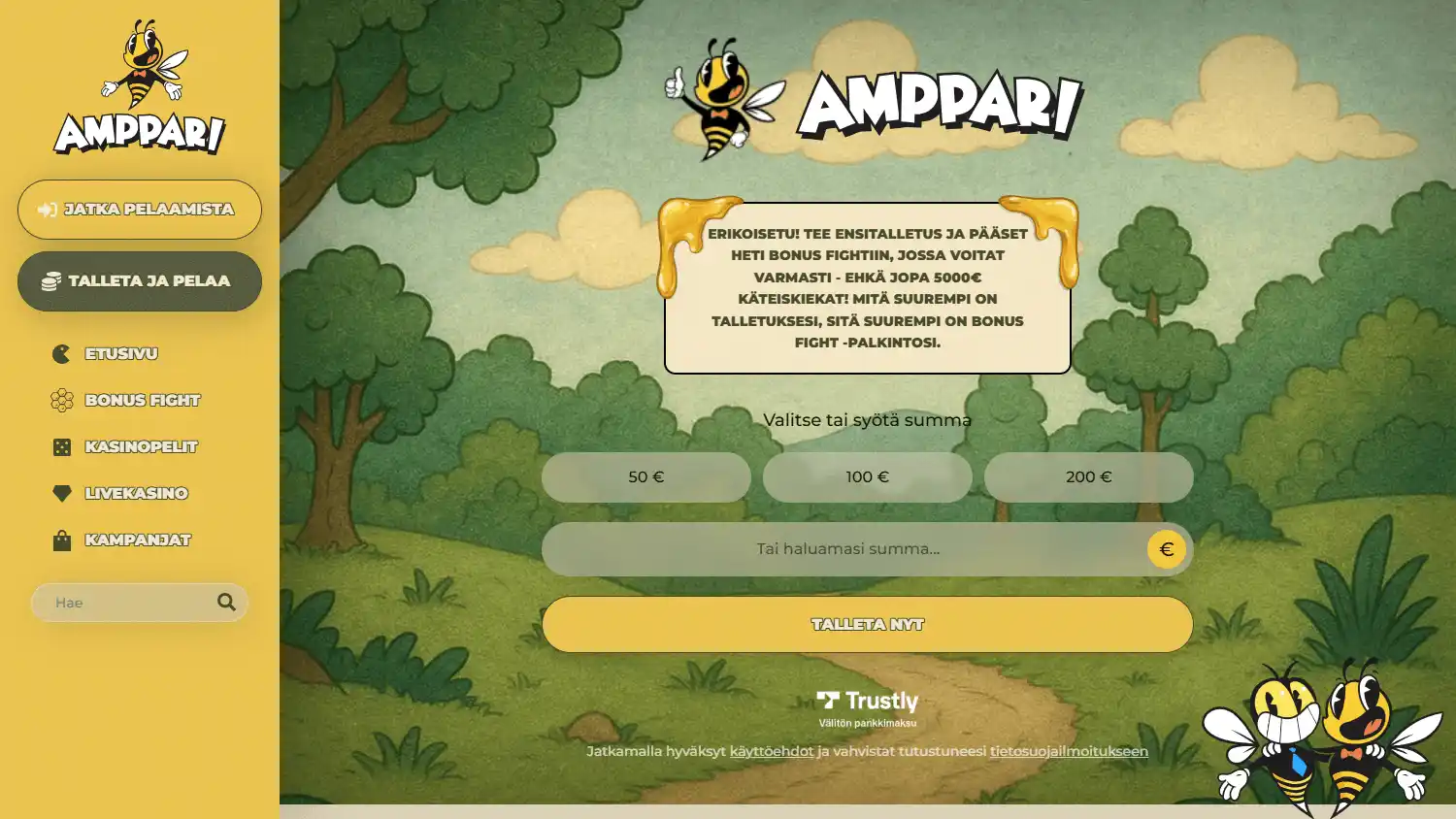 Amppari Casino screenshot 1