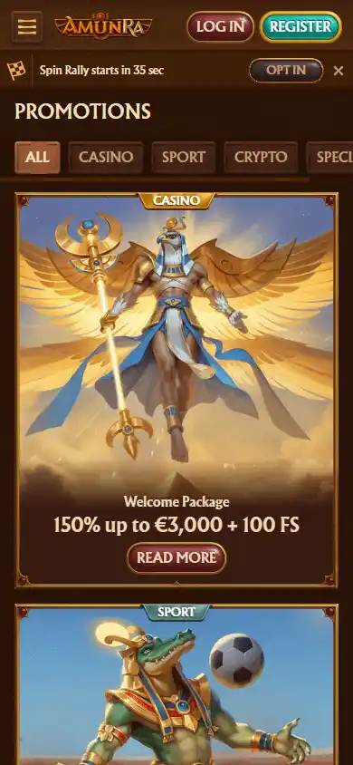 AmunRa Casino screenshot 6