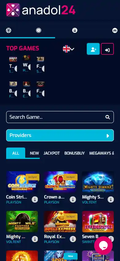 Anadol24 Casino screenshot 5