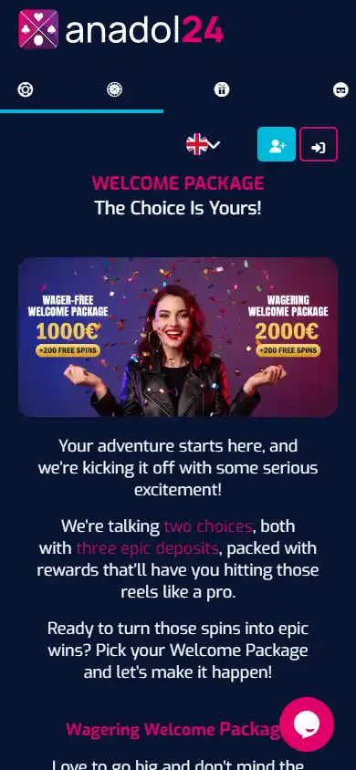 Anadol24 Casino screenshot 6