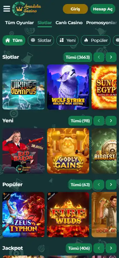Anadolu Casino screenshot 5