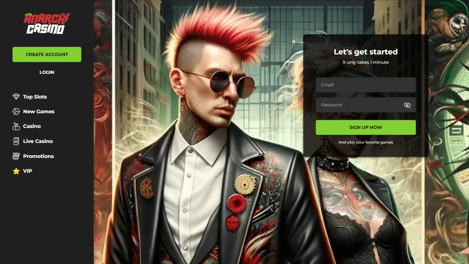 Anarchy Casino screenshot 1