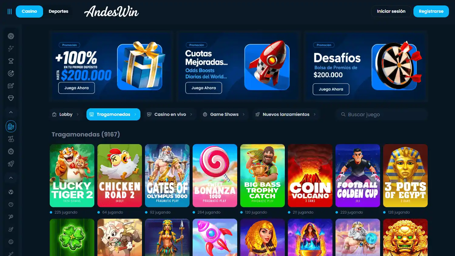 AndesWin Casino screenshot 2